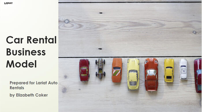 Car Rental Business Model, PowerPoint presentation